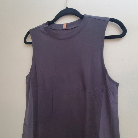 NWOT Lunya Cool Paneled Sleeveless Maxi Dress in Gray Size XS - Picture 6 of 11